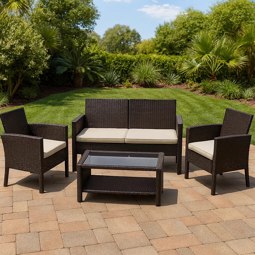 AzureHaven Modern Patio Set